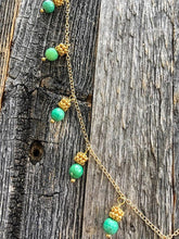 Load image into Gallery viewer, Black Tahitian Pearl Necklace | Chrysoprase | Carnelian | Mystic Berry Moonstone | 24K Gold Vermeil | Gemstone