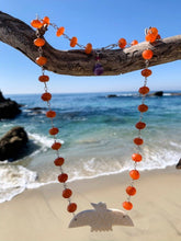 Load image into Gallery viewer, Thunderbird Necklace | Carnelian | Amethyst | Genuine Ruby | Sterling Silver | Bohemian | Tribal | Gemstone