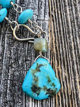 Load image into Gallery viewer, Happy Buddha Necklace | Pave Diamond | Turquoise | Ruby | Labradorite | Bohemian | Gemstone | Sterling Silver