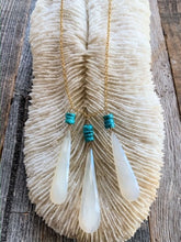 Load image into Gallery viewer, Pearl Chalcedony Necklace | Turquoise Heishi | Ruby | 18K Gold Filled | Gemstone | Beach Style